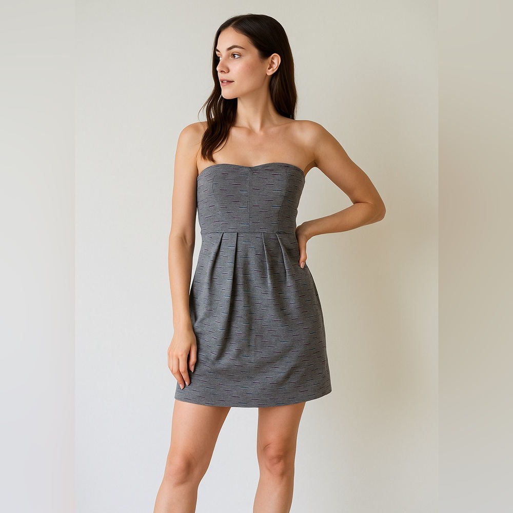 O'Neill Juniors Gray Short Mini Sleeveless Dress Size 3